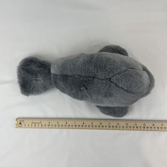 Paul E. Sernau Gray Manatee 15” Plush Stuffed Animal Vintage RARE - Picture 5 of 6